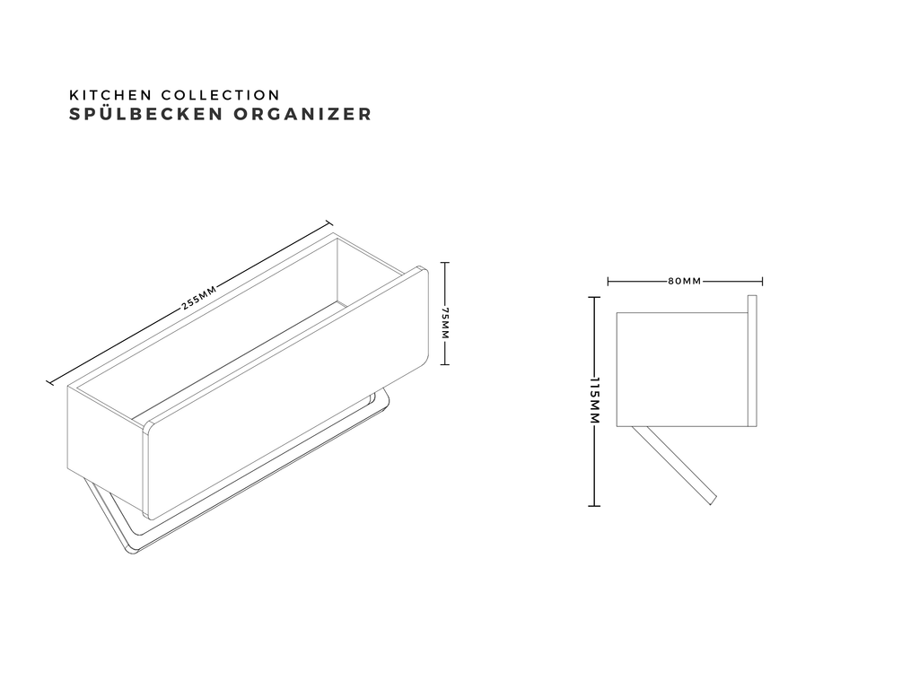 Spülbecken Organizer "Amsterdam"