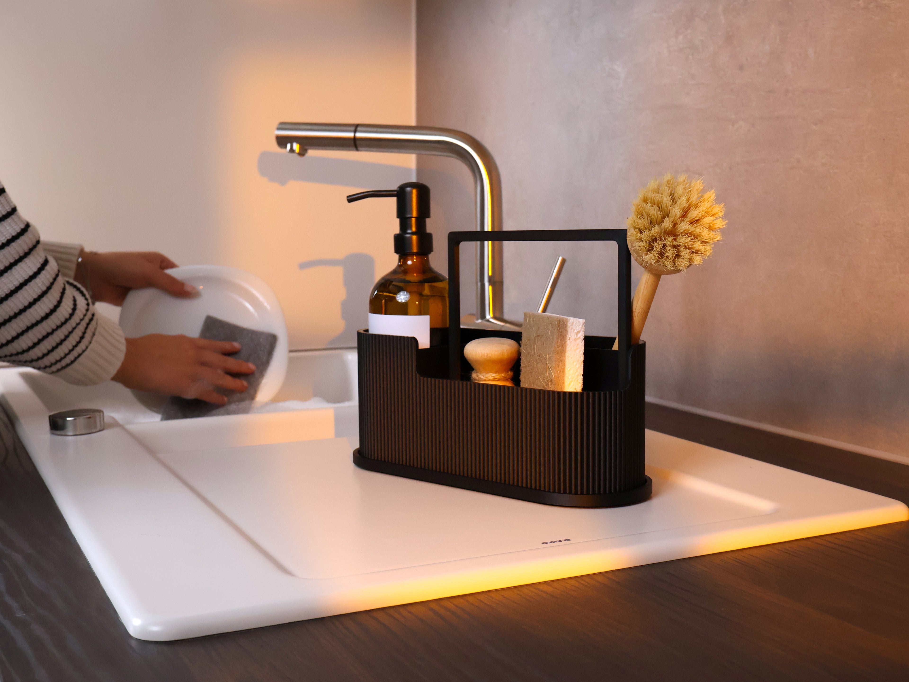 Spülbecken Organizer "Oslo Wave"