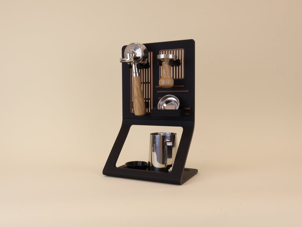 Barista Organizer Board "Verona-Dark Oak"