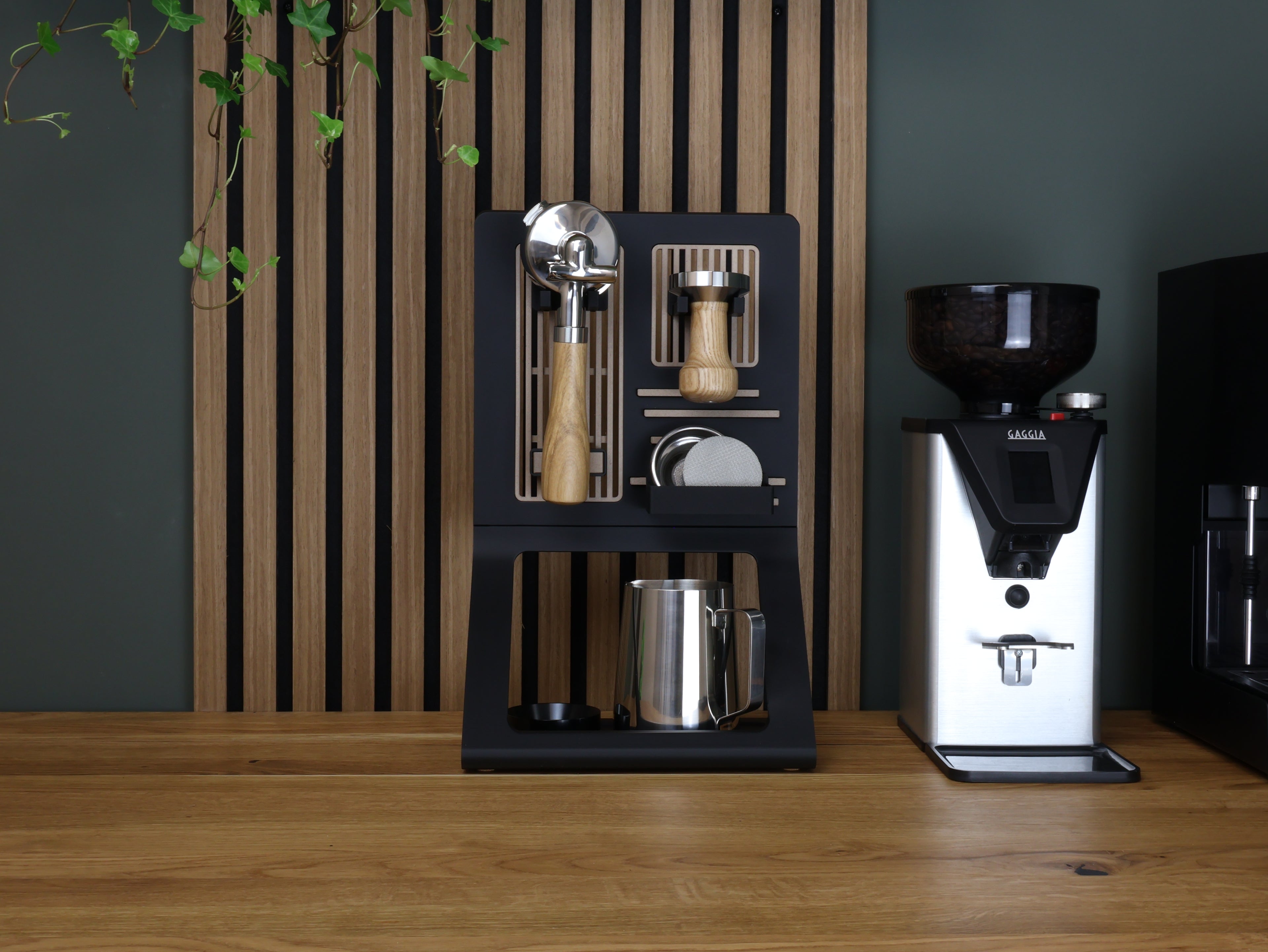 Barista Organizer Board "Verona-Oak"